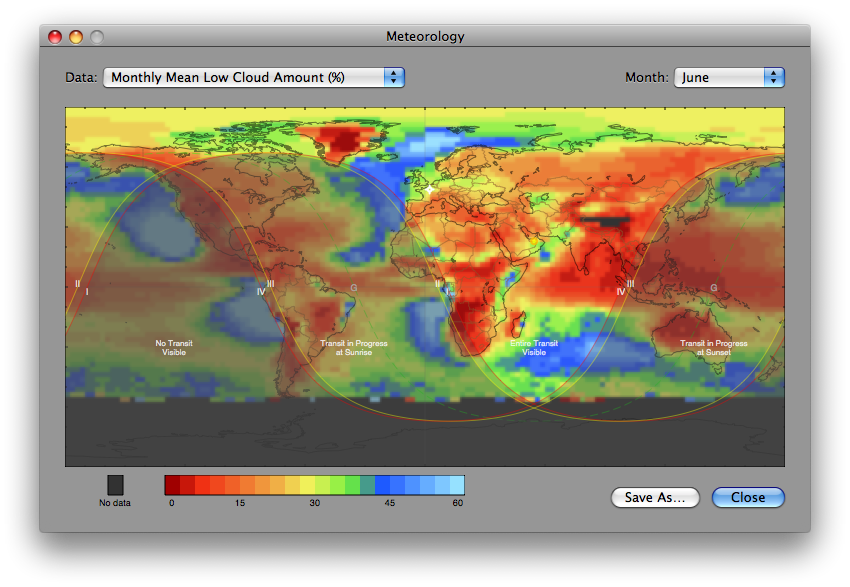 Meteorology Low Cloud Amount