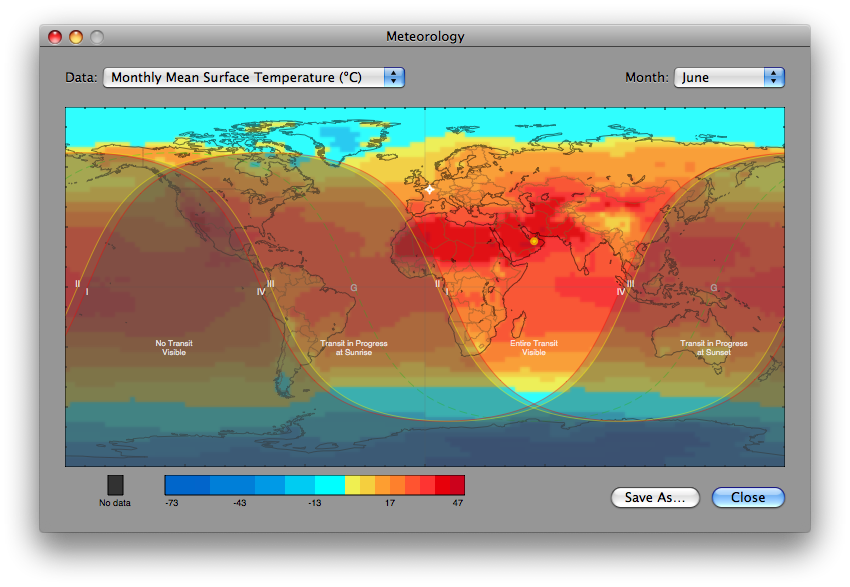 Meteorology Surface Temperature