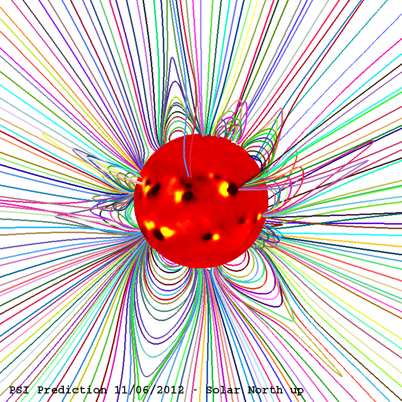 Structure Solar Corona Prediction Total Solar Eclipse 2012