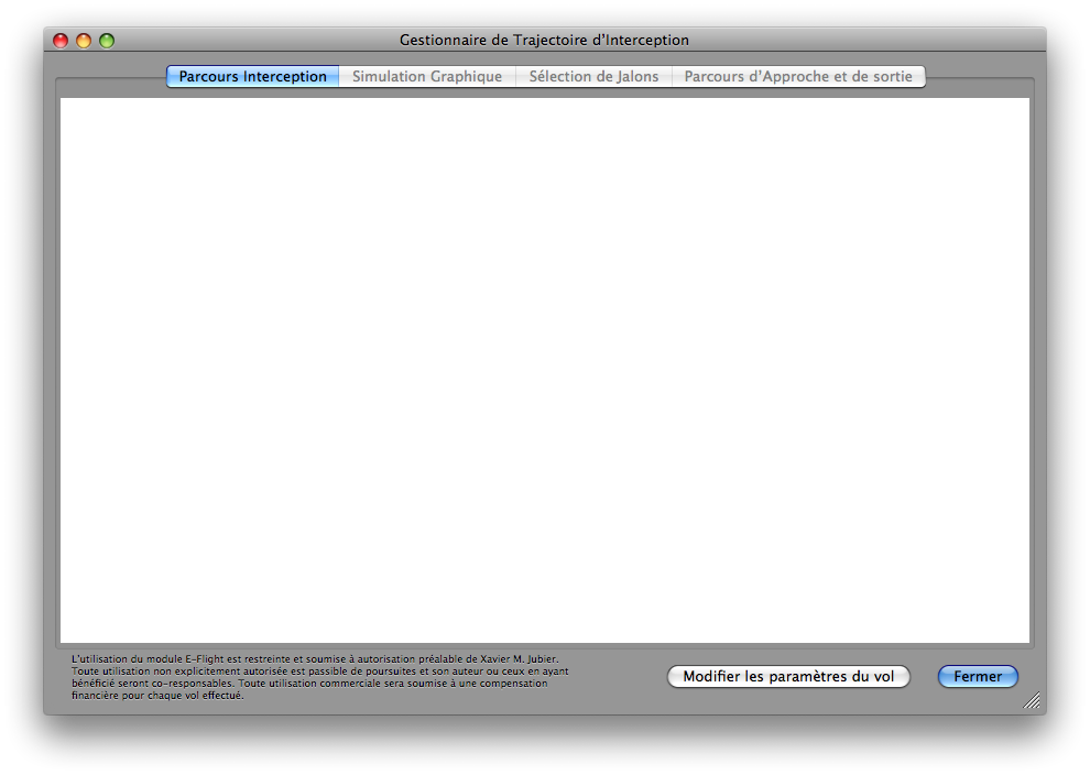 Dialogue E-Flight Gestionnaire Trajectoire Interception Ombre Vol Eclipse