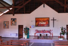 Inside Cacao Church