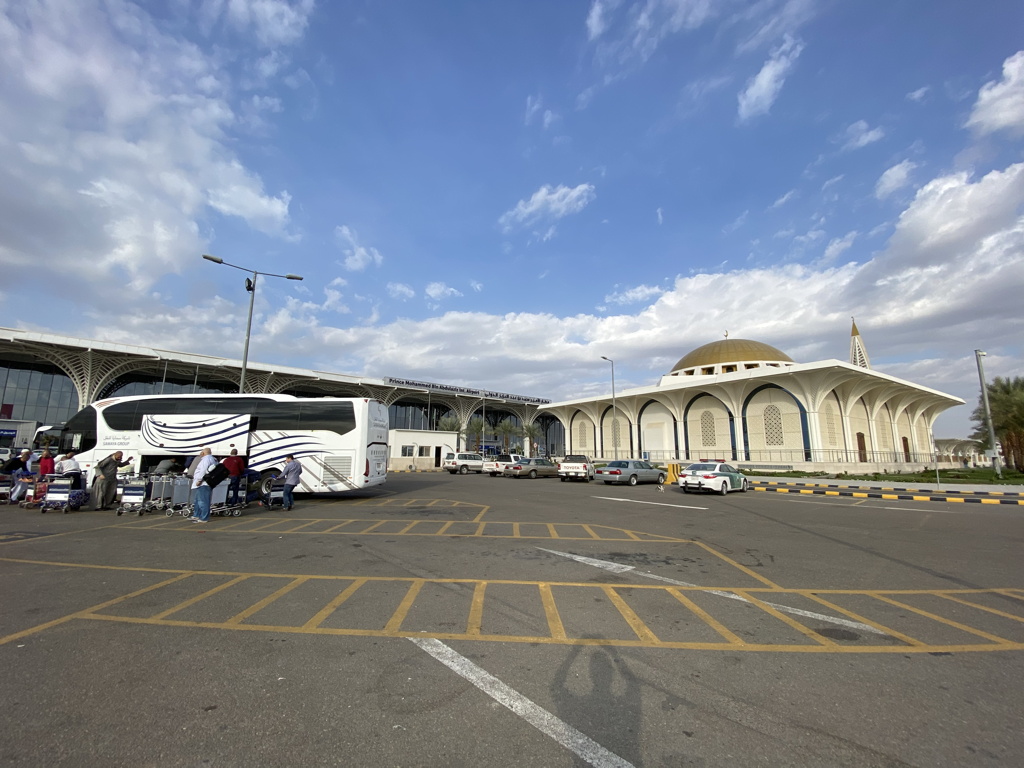 Mosquée Aéroport Ville Sainte Médine Arabie Saoudite