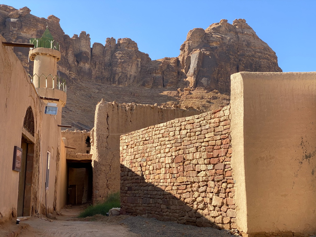 Mosquée Masjid Al Izam Ossement Vieille Ville Al-Ula Arabie Saoudite