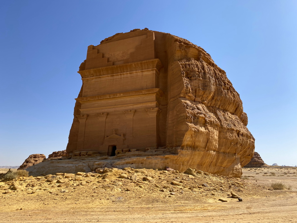 Qasr Al Farid Tombe Lihyan Fils Kuza Hegra Madâin Sâlih Arabie Saoudite