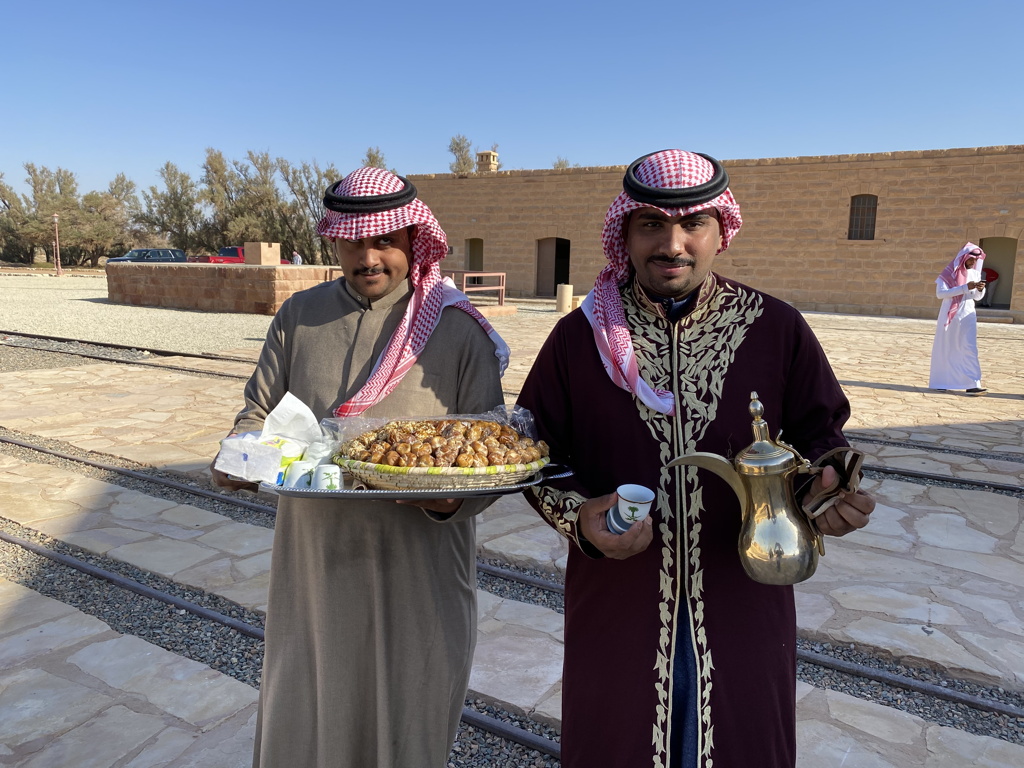 Welcoming Committee Hegra Madâin Sâleh Saudi Arabia