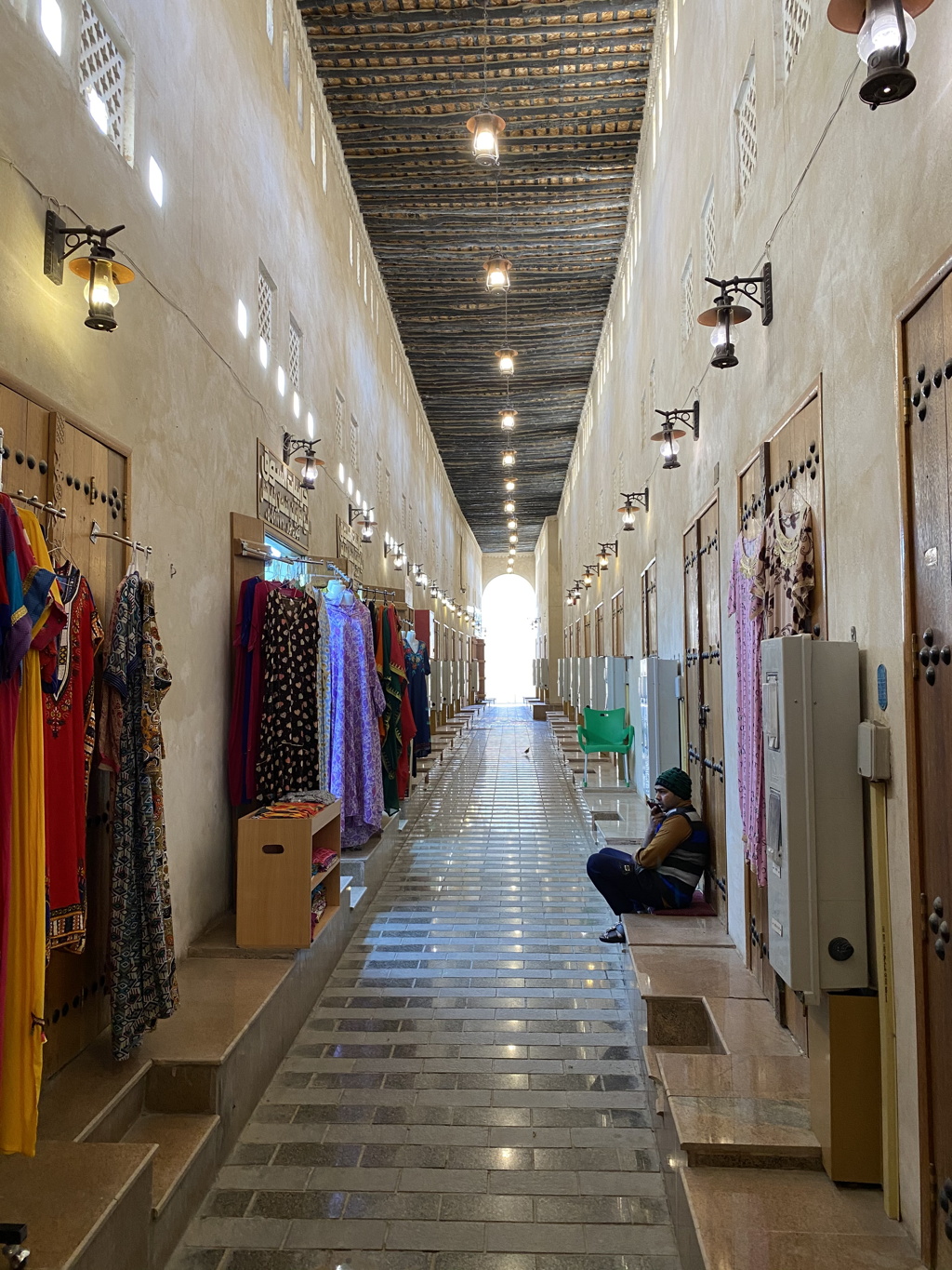 Allée Nouveau Souk Al-Hofuf Arabie Saoudite