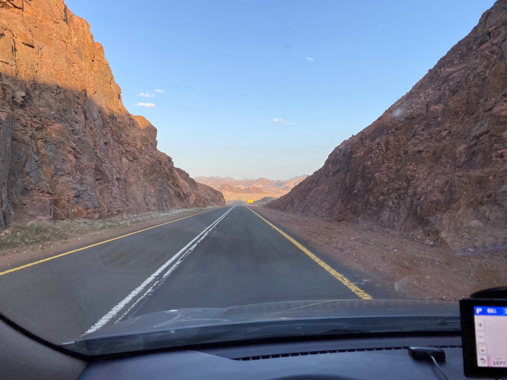 Road Landscape Saudi Arabia