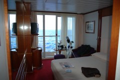 Stateroom balcony M/S Paul Gauguin