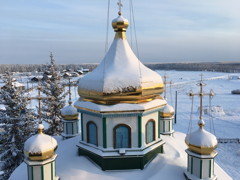 Saint-Nicholas Church Cherkekh January 2019