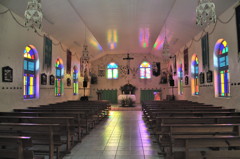 Inside Tatakoto Church