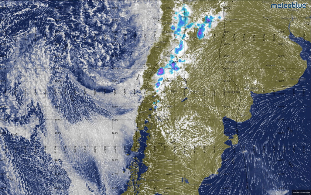 Satellite Radar 19 November 2020 South America