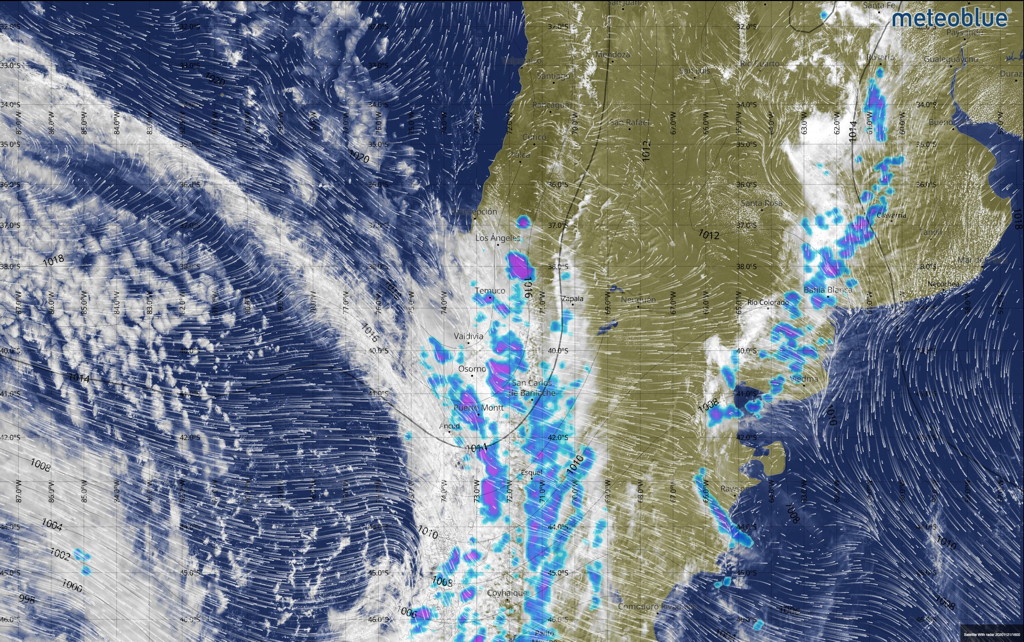 Satellite Radar 21 Novembre 2020 Amérique Sud