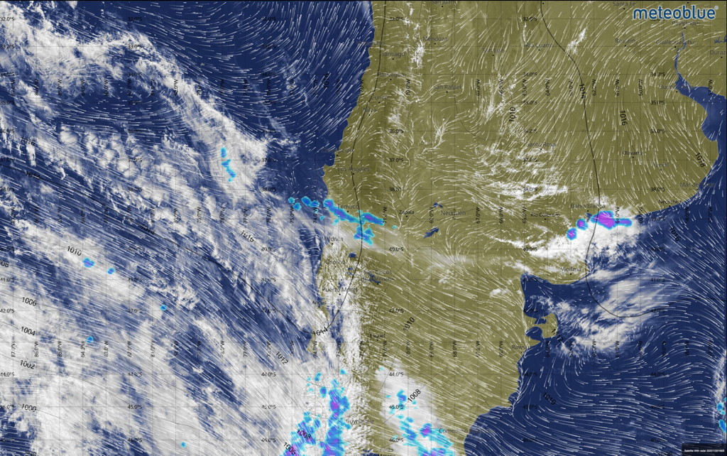 Satellite Radar 22 November 2020 South America