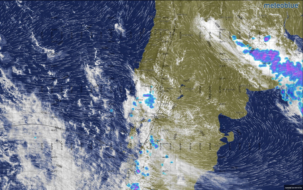 Satellite Radar 24 November 2020 South America