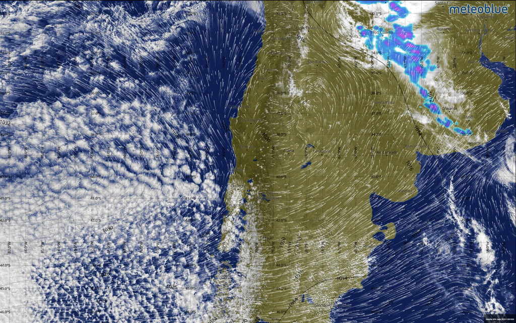 Satellite Radar 29 Novembre 2020 Amérique Sud