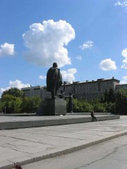 Novossibirsk Place Lenine