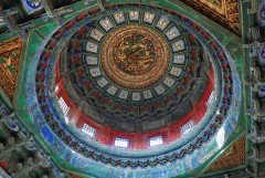 Ceiling Round Pavilion Forbidden City